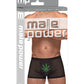 Pantalla Privada Micro Malla y Hoja de Marihuana Modal Negro MD