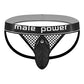 Cock Pit Fishnet Cock Ring Jock Black L/XL