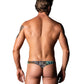 Tanga Go Wild con 2 Aros - Animal Multicolor G/XG
