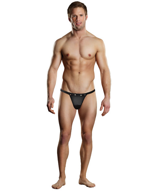 Male Power Bóxer tanga negra L/XL