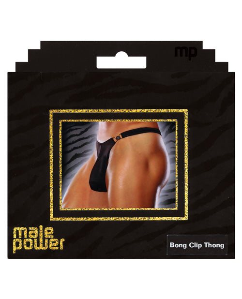 Tanga Male Power Bong Clip Negro S/M