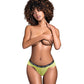 Culotte en dentelle Sunday Brunch Babe vert vif G/TG