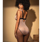 Body résille diamant Nude/Noir TP/TG