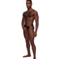 Jock strap sans poche Fetish Cyclops en nylon et élasthanne - Noir L/XL