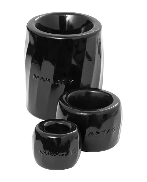 Maxtasy Performance Rings - Noir, lot de 3