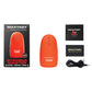 Maxtasy Stamina Master Masturbateur chauffant et vibrant - Orange
