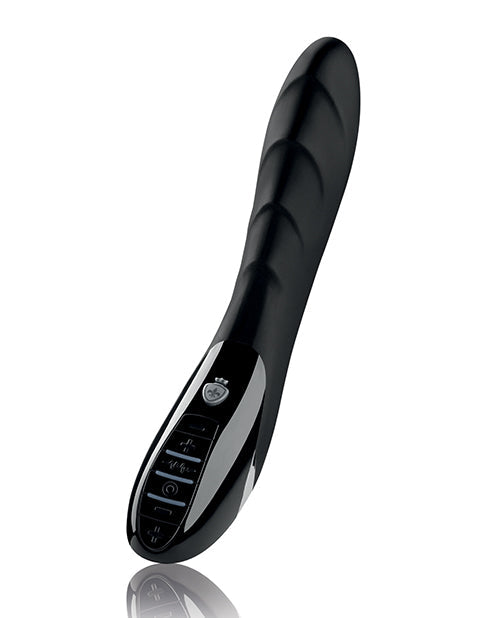 Mystim Sizzling Simon Vibrador eStim Edición Negra - Negro