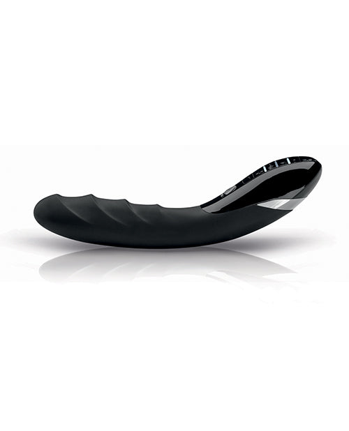 Mystim Sizzling Simon Vibrador eStim Edición Negra - Negro