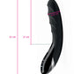 Mystim Sizzling Simon Vibrador eStim Edición Negra - Negro