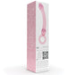 Vibromasseur Rose Glissant Nobu | Vibromasseur Réaliste | Vibromasseur en Verre Fait à la Main | Gros Vibromasseur | Grand Vibromasseur