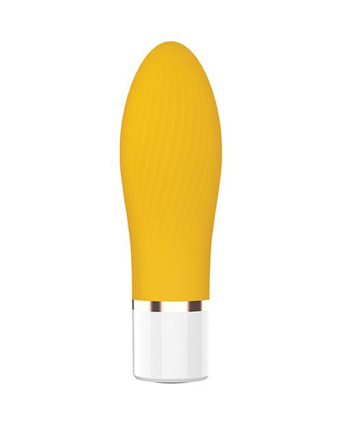 Mini-bâtonnet vibrant strié Nobu - Jaune