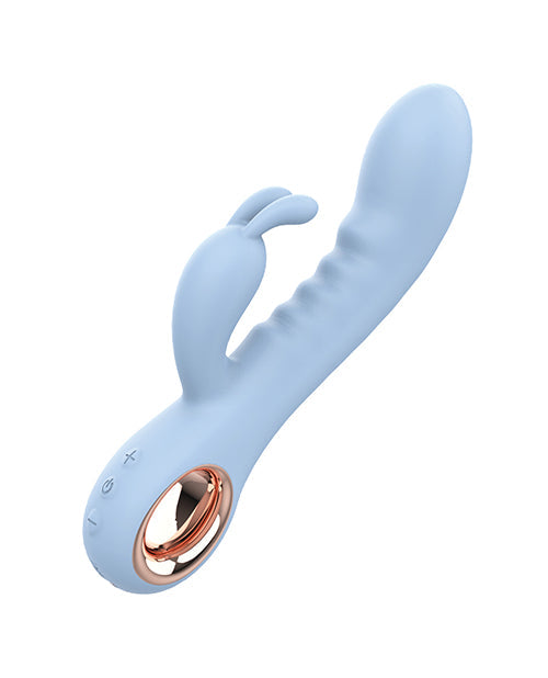 Vibreur Nobu G Spot | Vibreur double lapin Rexa | Vibreur clitoridien bleu clair | Meilleur vibreur pour femme