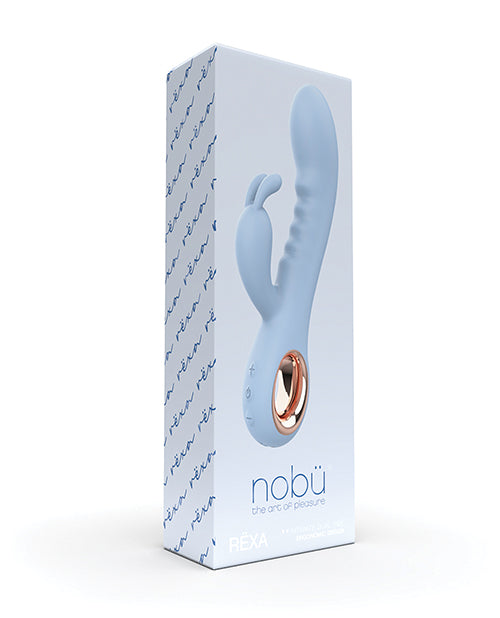 Vibreur Nobu G Spot | Vibreur double lapin Rexa | Vibreur clitoridien bleu clair | Meilleur vibreur pour femme