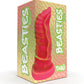 Dildo grande Nobu Tanu | Dildo de fantasía con ventosa | Dildo rosa fluorescente realista