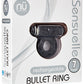 Nu Sensuelle Mate Ultra Bague Pénienne Anneau de Pénis 7 Fonctions - Noir