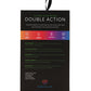 Nu Sensuelle Anneau Pénien Double Action 2x7 Fonctions - Transparent