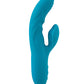 Vibromasseur lapin Nu Sensuelle | Vibromasseur point G Nubii Kiah Turbo Boost | Vibromasseur clitoridien bleu chauffant à double stimulation