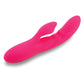 Vibromasseur lapin Nu Sensuelle | Vibromasseur point G Nubii Kiah Turbo Boost | Vibromasseur clitoridien chauffant à double stimulation rose