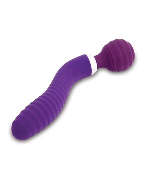 Nu Sensuelle Lolly Varita Flexible de Doble Extremo Nubii - Morado