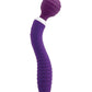 Nu Sensuelle Lolly Varita Flexible de Doble Extremo Nubii - Morado