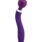 Nu Sensuelle Lolly Varita Flexible de Doble Extremo Nubii - Morado