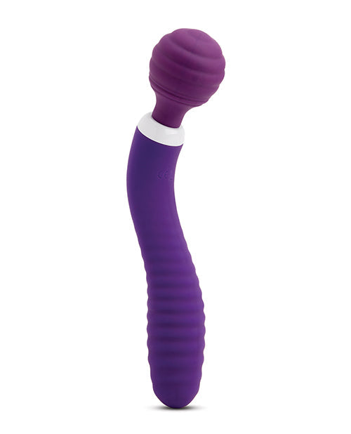 Nu Sensuelle Lolly Varita Flexible de Doble Extremo Nubii - Morado