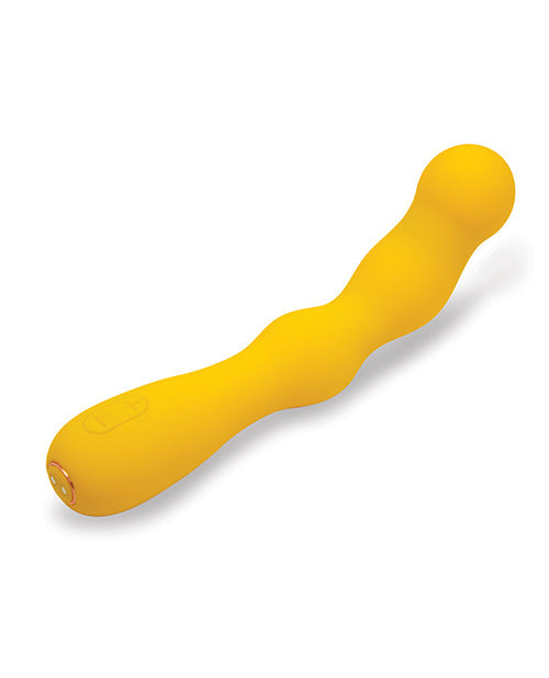 Vibromasseur point G Nu Sensuelle Siren Nubii articulé - Jaune