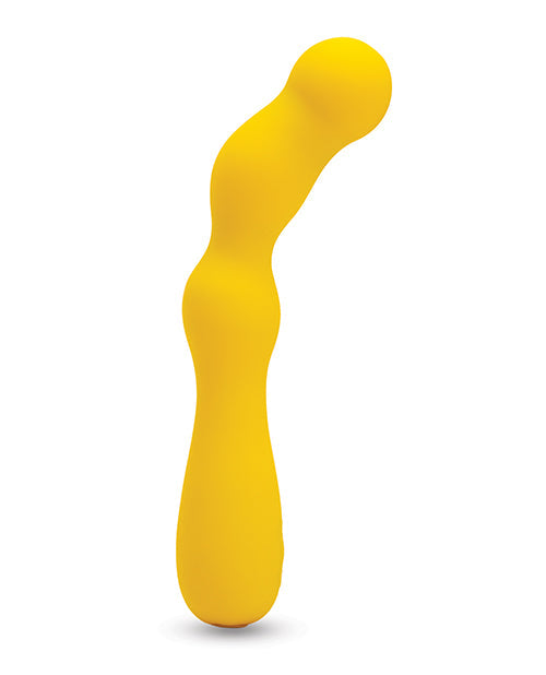 Vibromasseur point G Nu Sensuelle Siren Nubii articulé - Jaune