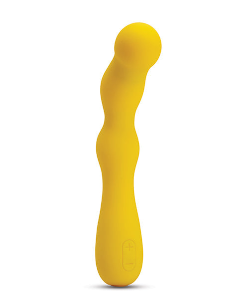 Vibromasseur point G Nu Sensuelle Siren Nubii articulé - Jaune