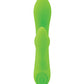 Vibromasseur point G Nu Sensuelle | Vibromasseur clitoridien Jolie Nubii vert citron | Mini vibromasseur lapin chauffant | Meilleur vibromasseur pour femme
