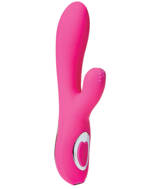 Vibromasseur point G Nu Sensuelle | Vibromasseur lapin Femme Luxe 10X | Masseur clitoridien vibrant rose | Meilleur vibromasseur pour femme