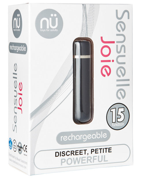 Nu Sensuelle Joie Bullet 15 funciones - Negro