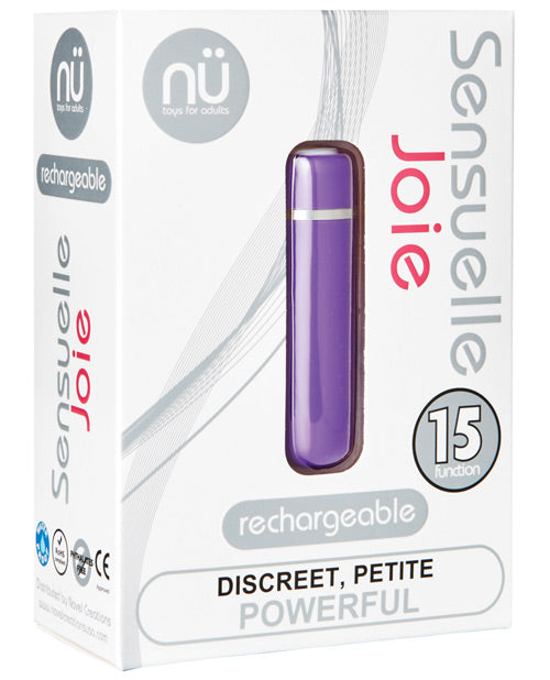 Nu Sensuelle Joie Bullet 15 Funciones - Morado
