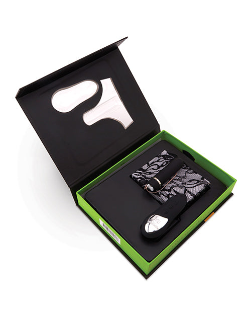 Nu Sensuelle Pleasure Panty Bala con Control Remoto 15 Funciones - Negro