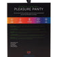 Nu Sensuelle Pleasure Panty Bala con Control Remoto 15 Funciones - Negro