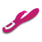 Vibromasseur point G Nu Sensuelle | Vibromasseur lapin rechargeable Giselle | Vibromasseur clitoridien magenta | Meilleur vibromasseur pour femme