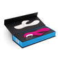 Vibromasseur point G Nu Sensuelle | Vibromasseur lapin rechargeable Giselle | Vibromasseur clitoridien magenta | Meilleur vibromasseur pour femme
