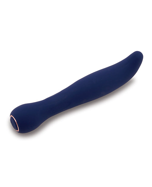 Vibromasseur point G flexible Nu Sensuelle Baelii - 20 fonctions bleu marine