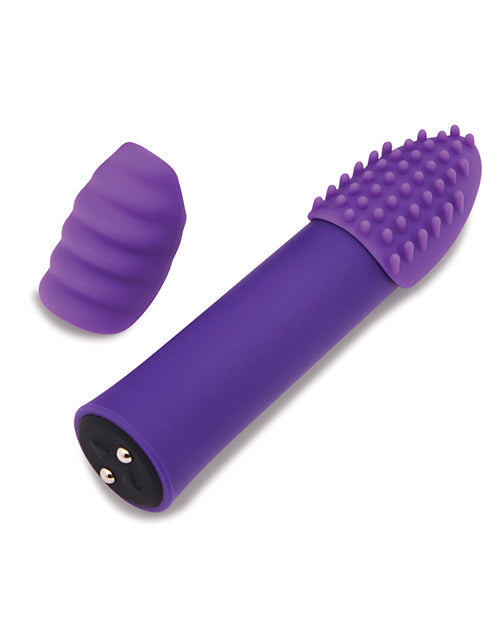 Nu Sensuelle Point Plus Vibrador Bala Recargable - Morado