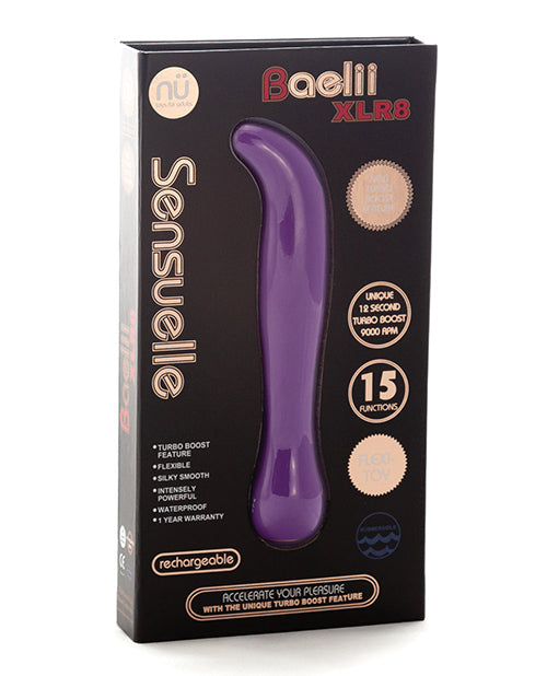 Nu Sensuelle Baelii Flexible Point G XLR8 Turbo Boost - Ultraviolet