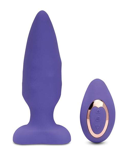 Nu Sensuelle Andii Plug Anal Rotatif Vertical - Ultraviolet