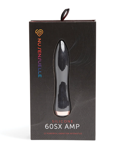 Nu Sensuelle 60SX AMP Bala de silicona - Negra