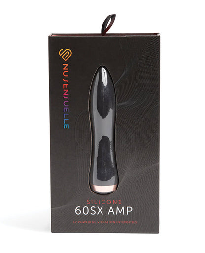 Nu Sensuelle 60SX AMP Bala de silicona - Negra