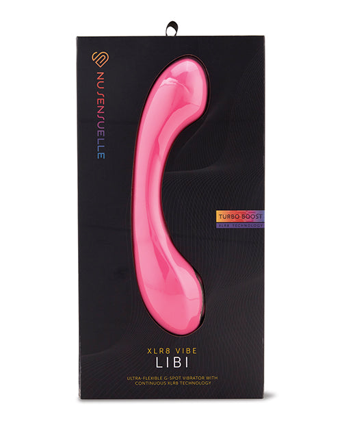 Vibreur point G Nu Sensuelle Libi - Rose vif