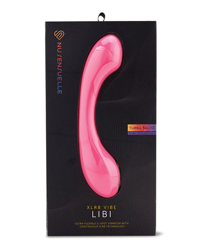 Vibreur point G Nu Sensuelle Libi - Rose vif