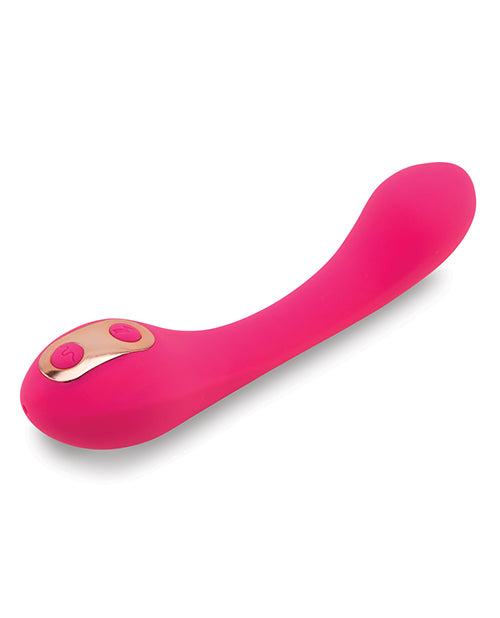 Vibreur point G Nu Sensuelle Libi - Rose vif