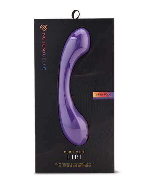 Vibreur Point G Nu Sensuelle Libi - Violet Foncé