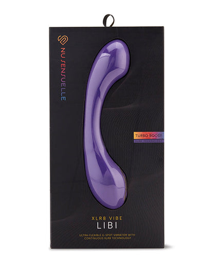 Vibreur Point G Nu Sensuelle Libi - Violet Foncé