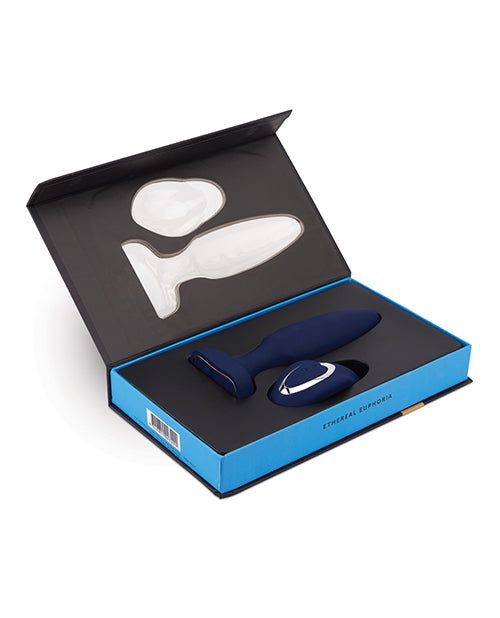 Nu Sensuelle Fino Roller Motion Plug - Bleu marine