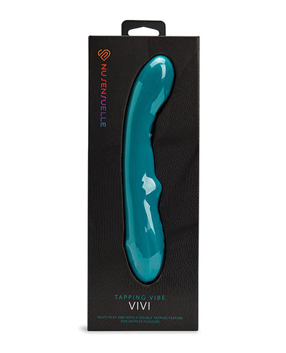 Vibromasseur double Nu Sensuelle Vivi - Vert émeraude